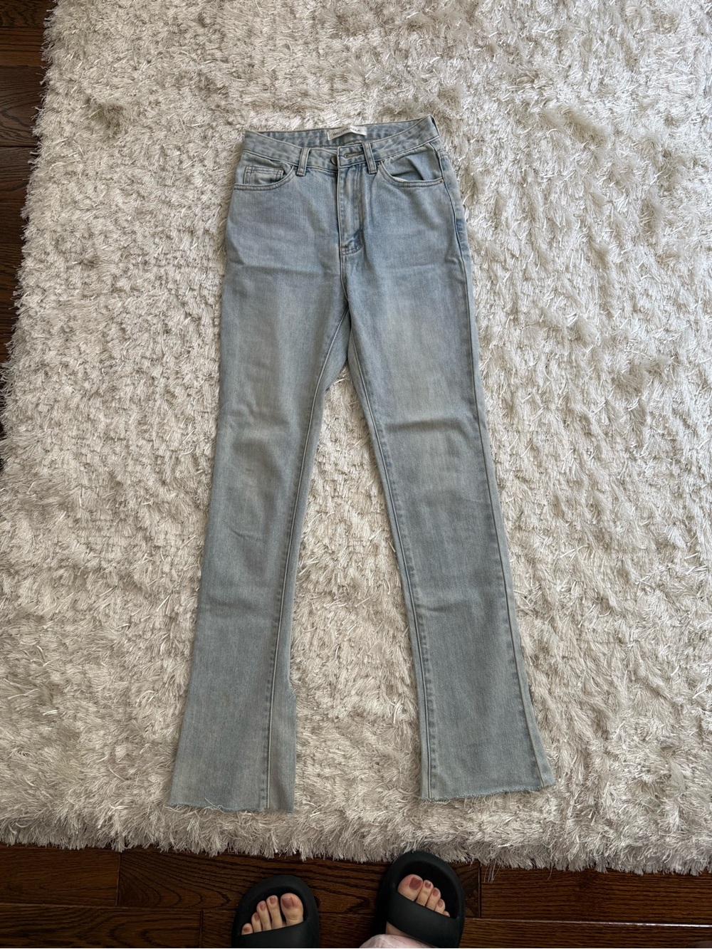 Light Wash Women's Straight-Leg Jeans